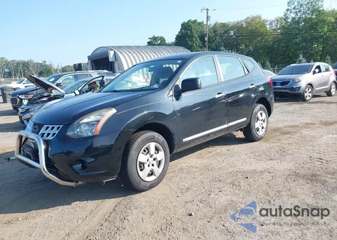 2014 Nissan Rogue Select S from USA, damaged, VIN JN8AS5MV1EW702256